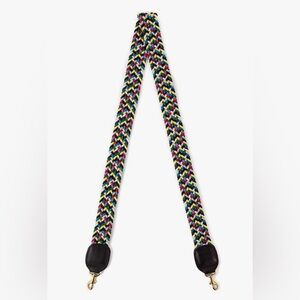Clare V crossbody strap multi braided